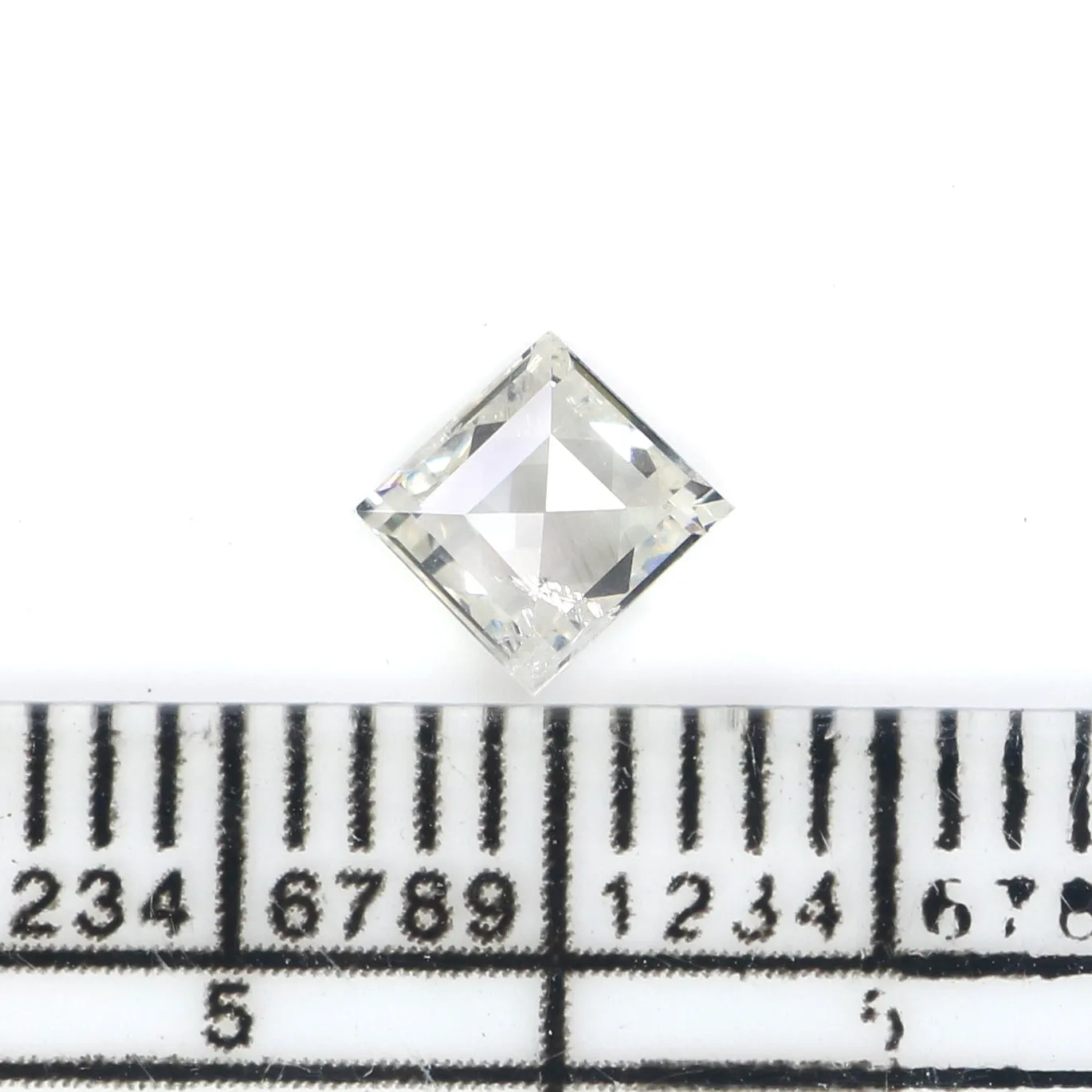 0.40 CT Natural Loose Kite Shape Diamond White - G Color Kite Cut Diamond 5.90 MM Natural Diamond White - G Kite Rose Cut Diamon