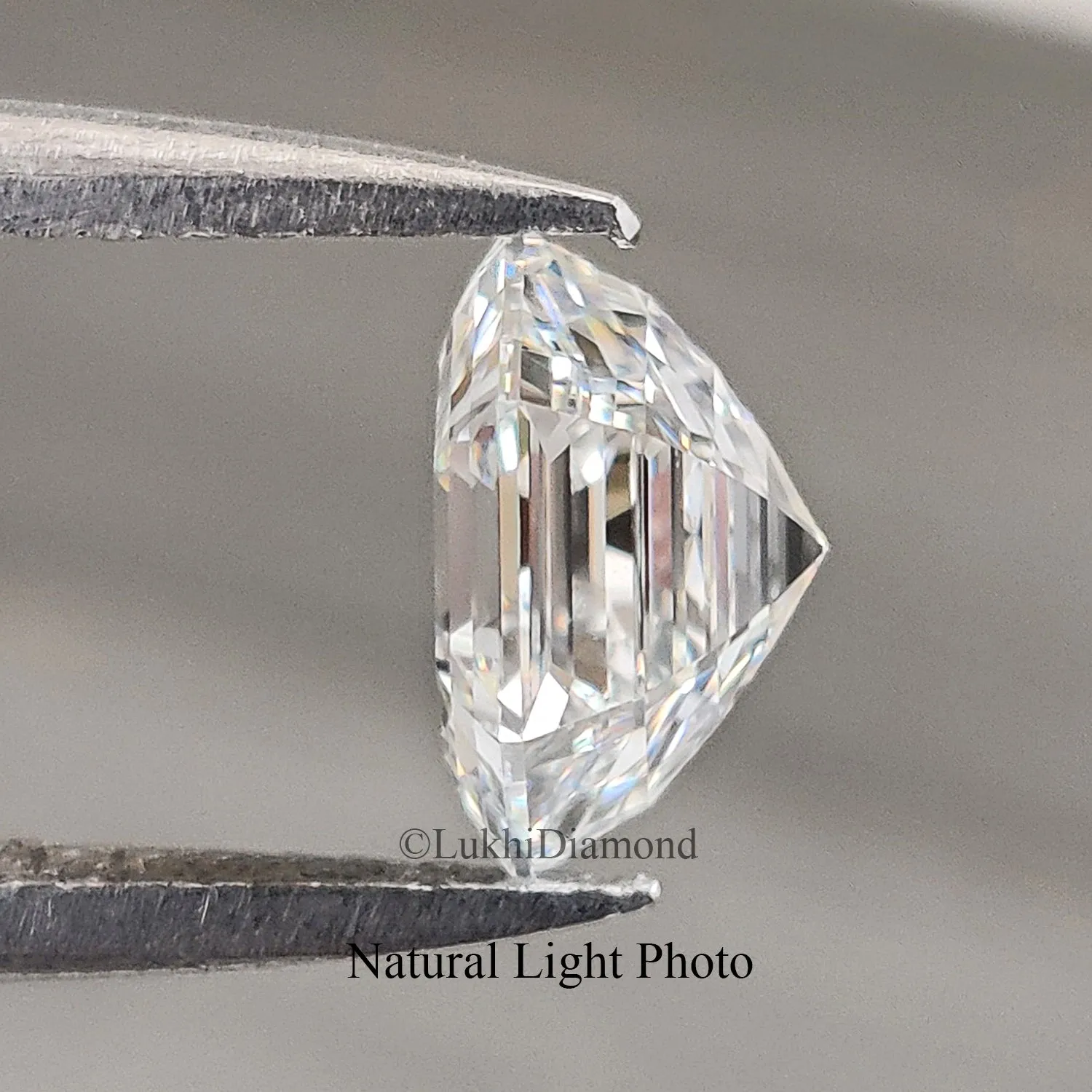 1 CT Hexagon Brilliant Cut Lab Grown Diamond Lab Created Loose Diamond Hexagon CVD Diamond Lab Made Hexagon for Engagement Ring 