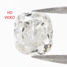 1.04 CT Natural Loose Cushion Shape Diamond White - G Color Cushion Cut Diamond 6.10 MM Natural Loose Cushion Brilliant Cut Diam