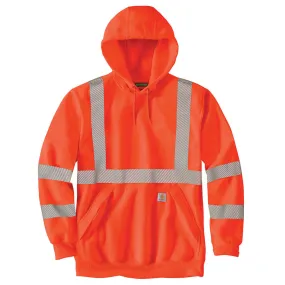 104987 - Carhartt Men's High-Vis Loose Fit Midweight Hooded Class-3 Sweatshirt