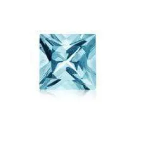 3.5MM AQUAMARINE  SQUARE  LOOSE GEMSTONE