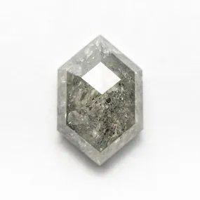 4.15ct 12.53x8.14x4.73mm Hexagon Rosecut 18899-01