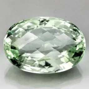 5x7MM Oval Green Amethyst