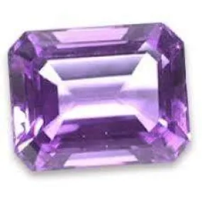 6X8MM OCTAGON  AMETHYST  LOOSE GEMSTONE