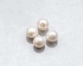 8MM  ROUND  WHITE PEARL  LOOSE GEMSTONE