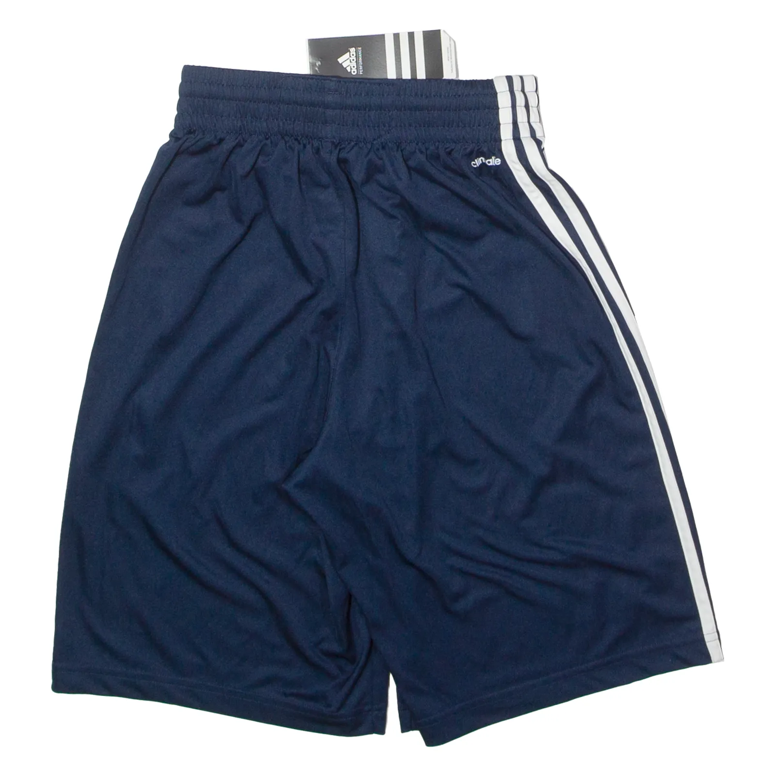 ADIDAS Basketball Practice Mens Sports Shorts Blue Slim XS W23