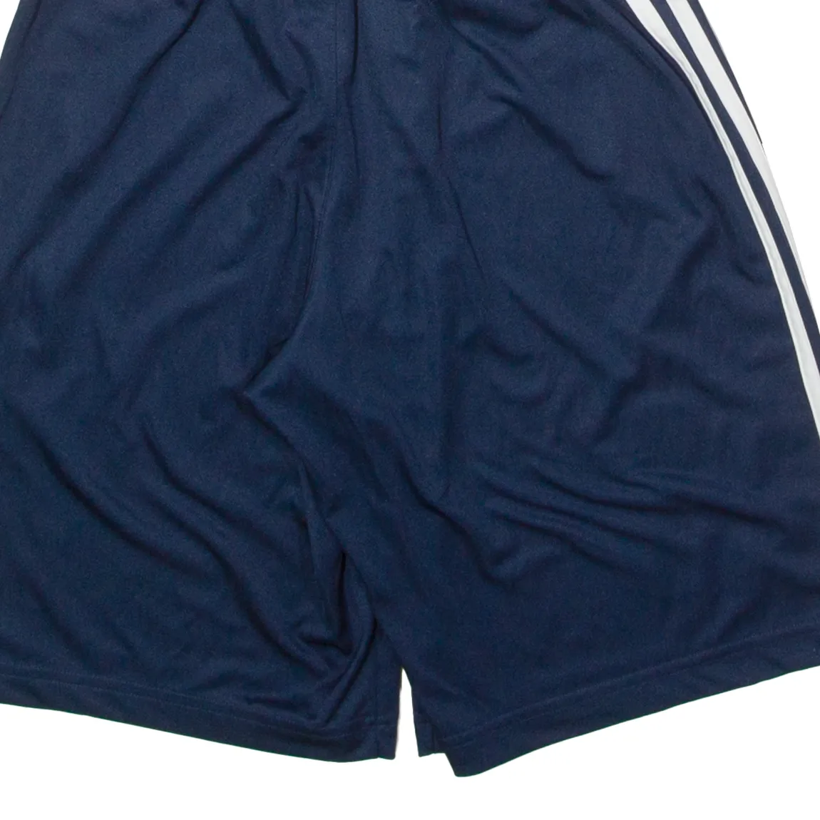 ADIDAS Basketball Practice Mens Sports Shorts Blue Slim XS W23