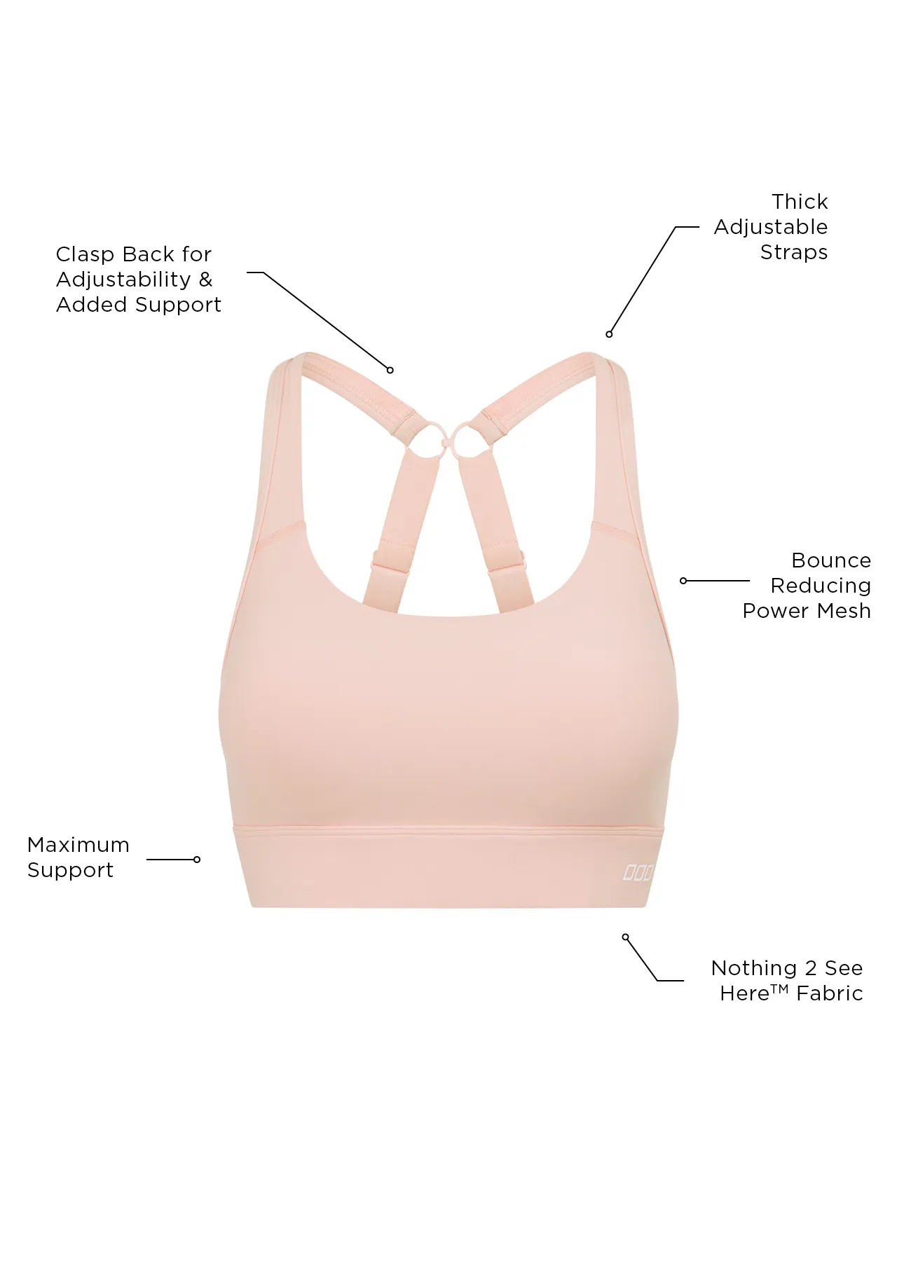 Amy Maximum Support Sports Bra