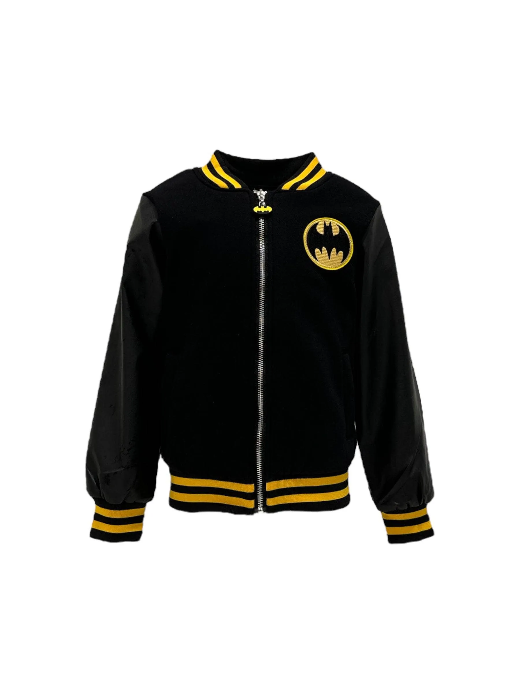 Batman Leather Bomber