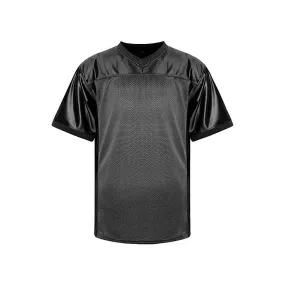 Black Mesh Sports Jersey