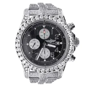 Breitling Super Avenger Stainless Steel with Diamonds