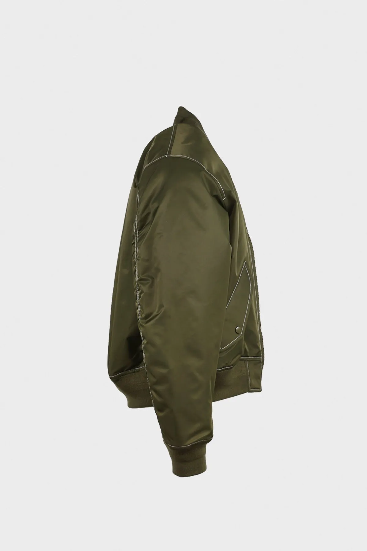 Built Bomber Jacket - Olive