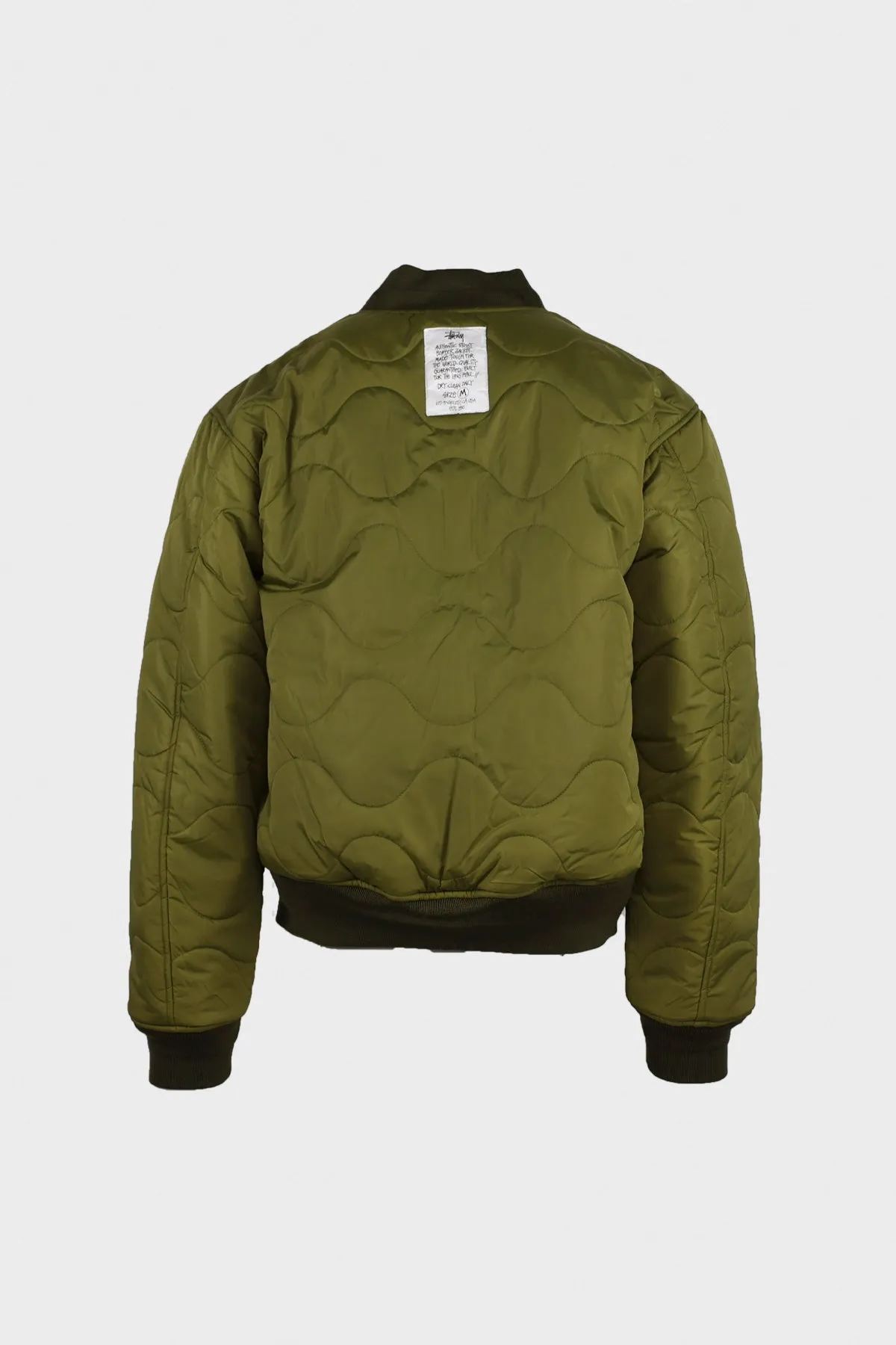 Built Bomber Jacket - Olive