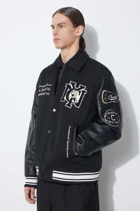 Champion bomber jacket men’s black color