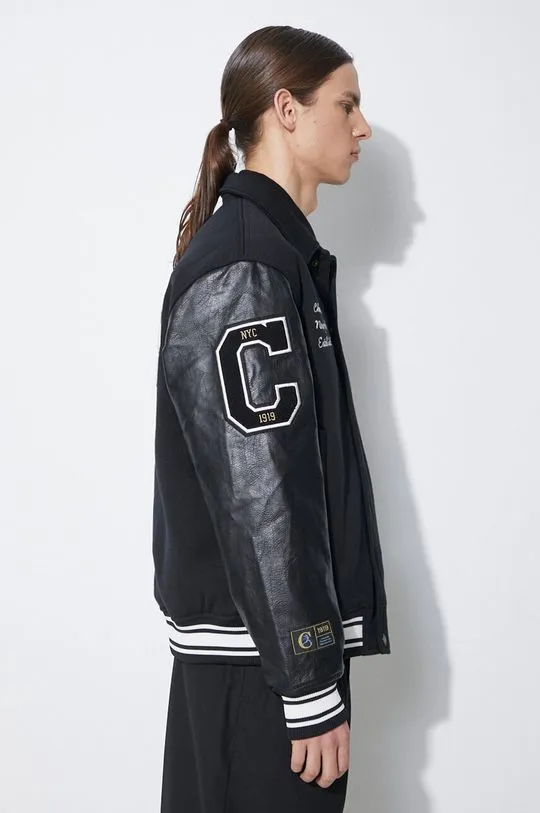 Champion bomber jacket men’s black color