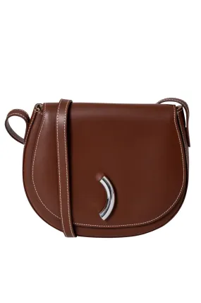 Chestnut Maccheroni Saddle Bag