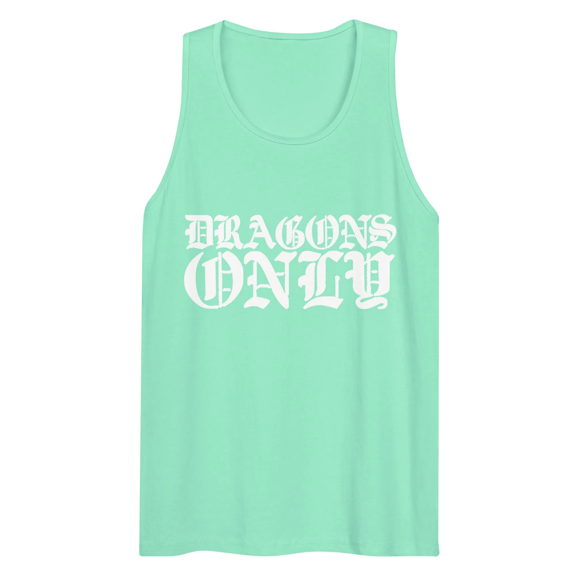 DRAGONS ONLY PREMIUM GRAPHIC TANKTOP