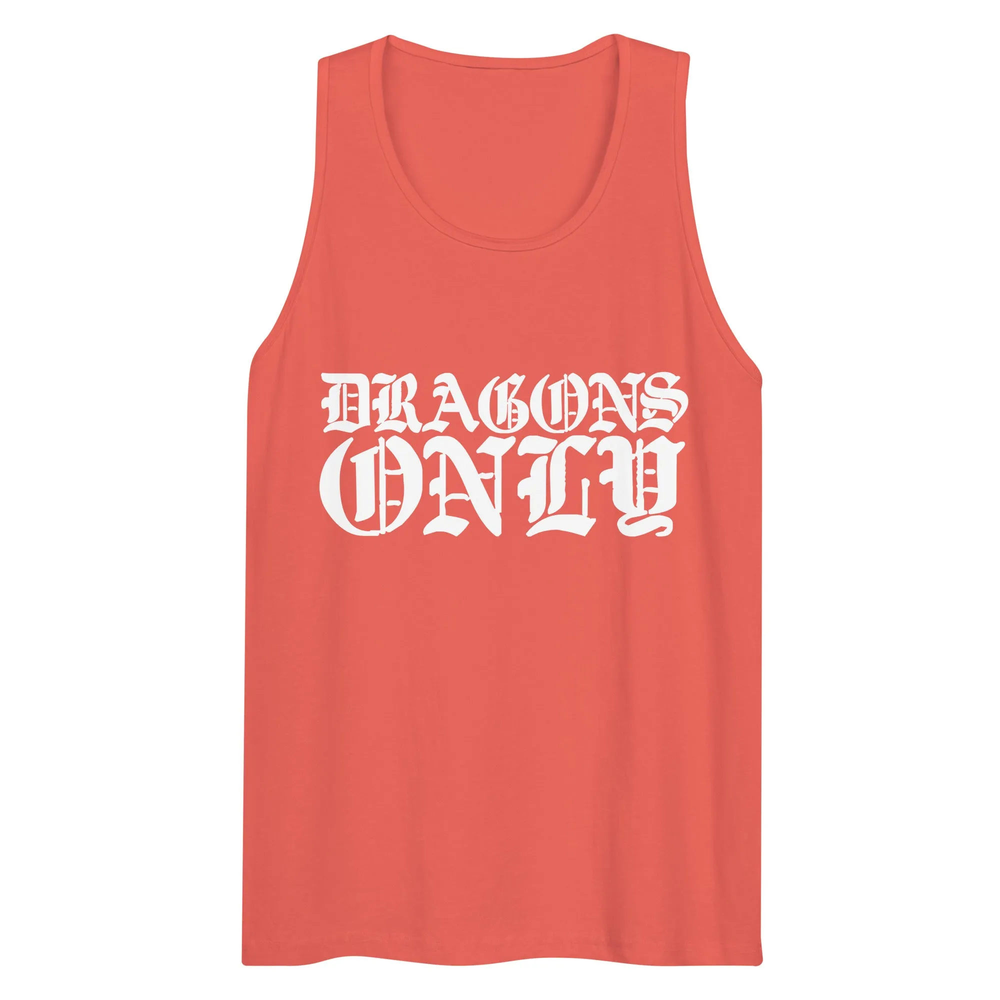 DRAGONS ONLY PREMIUM GRAPHIC TANKTOP