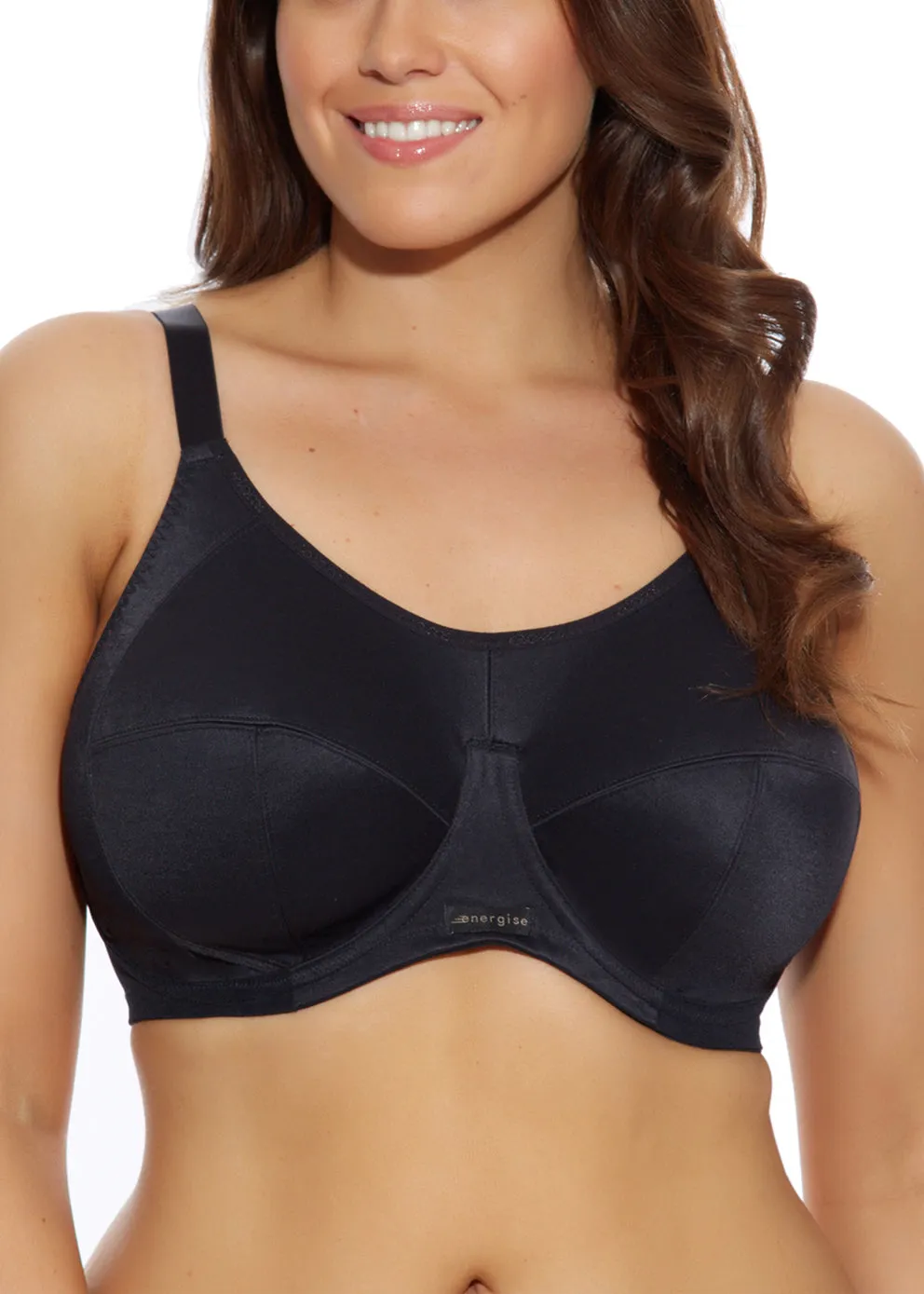 Elomi Energise Sports Bra | BLACK