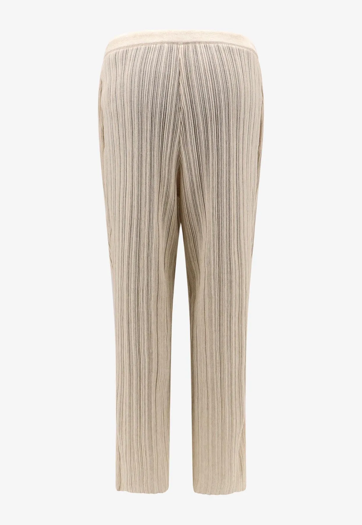 Flared Ribbed Pants