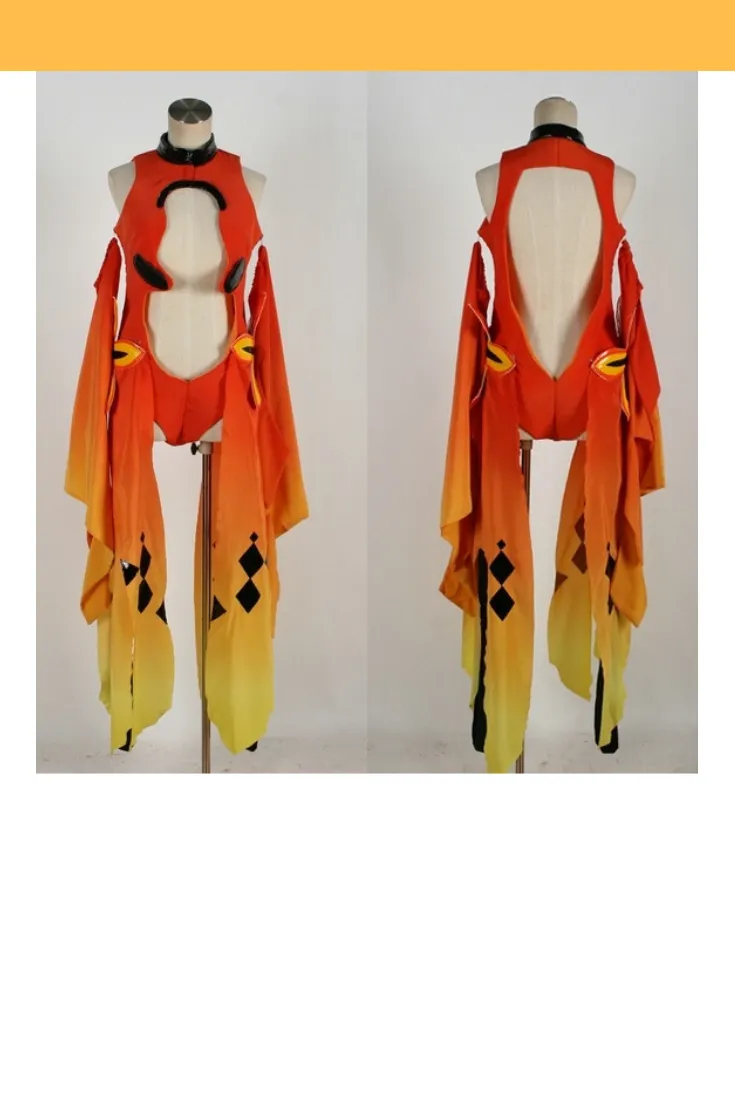 Guilty Crown Inori Yuzuriha Gradient Cosplay Costume