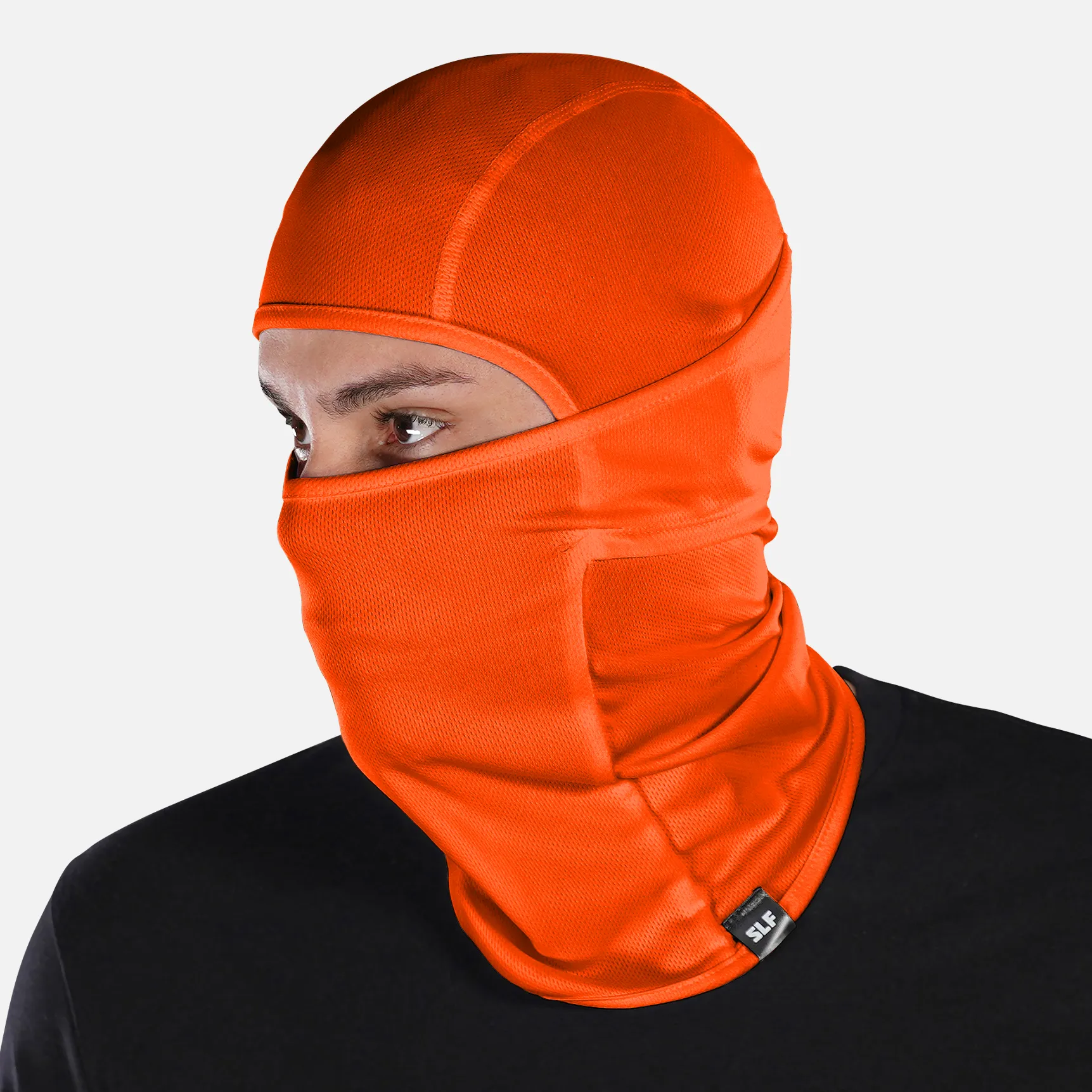 Hue Orange Loose-fitting Shiesty Mask