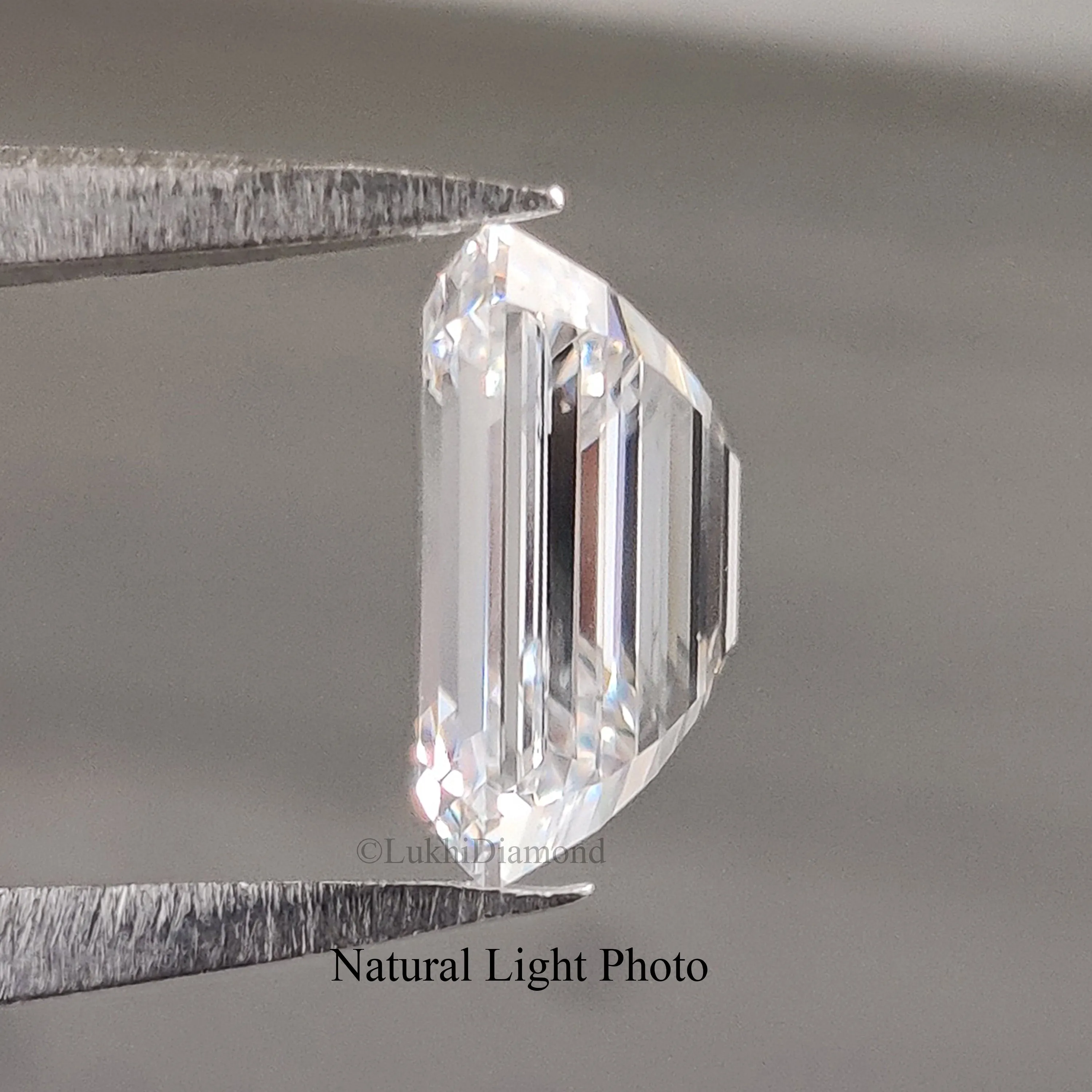 IGI Certified 1 Ct, 1.5 Ct, 2 Ct, 2.5 Ct, 3 Ct Emerald Brilliant Cut Lab Grown Diamond  Lab Created Loose Diamond for Engagement