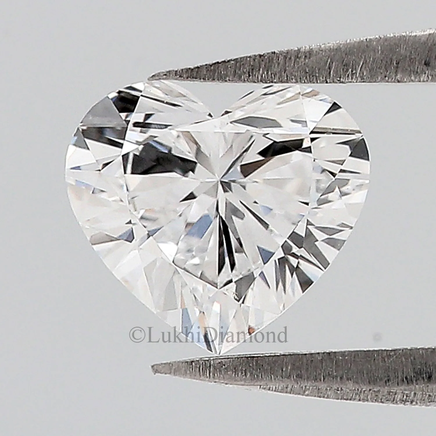 IGI Certified 1 Ct, 1.5 Ct, 2 Ct, 2.5 Ct, 3 Ct Heart Brilliant Cut Lab Grown Diamond Lab Created Loose Diamond for Engagement Ri