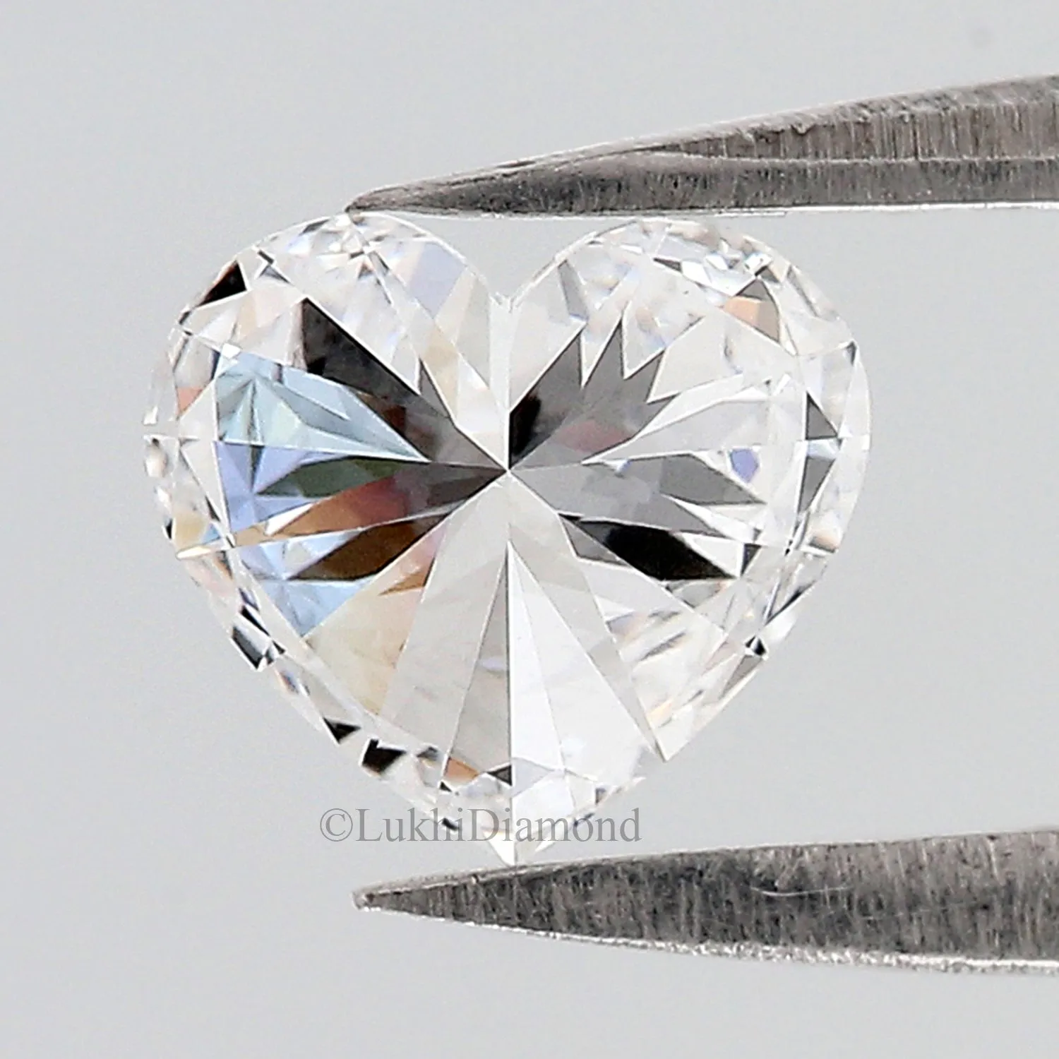 IGI Certified 1 Ct, 1.5 Ct, 2 Ct, 2.5 Ct, 3 Ct Heart Brilliant Cut Lab Grown Diamond Lab Created Loose Diamond for Engagement Ri