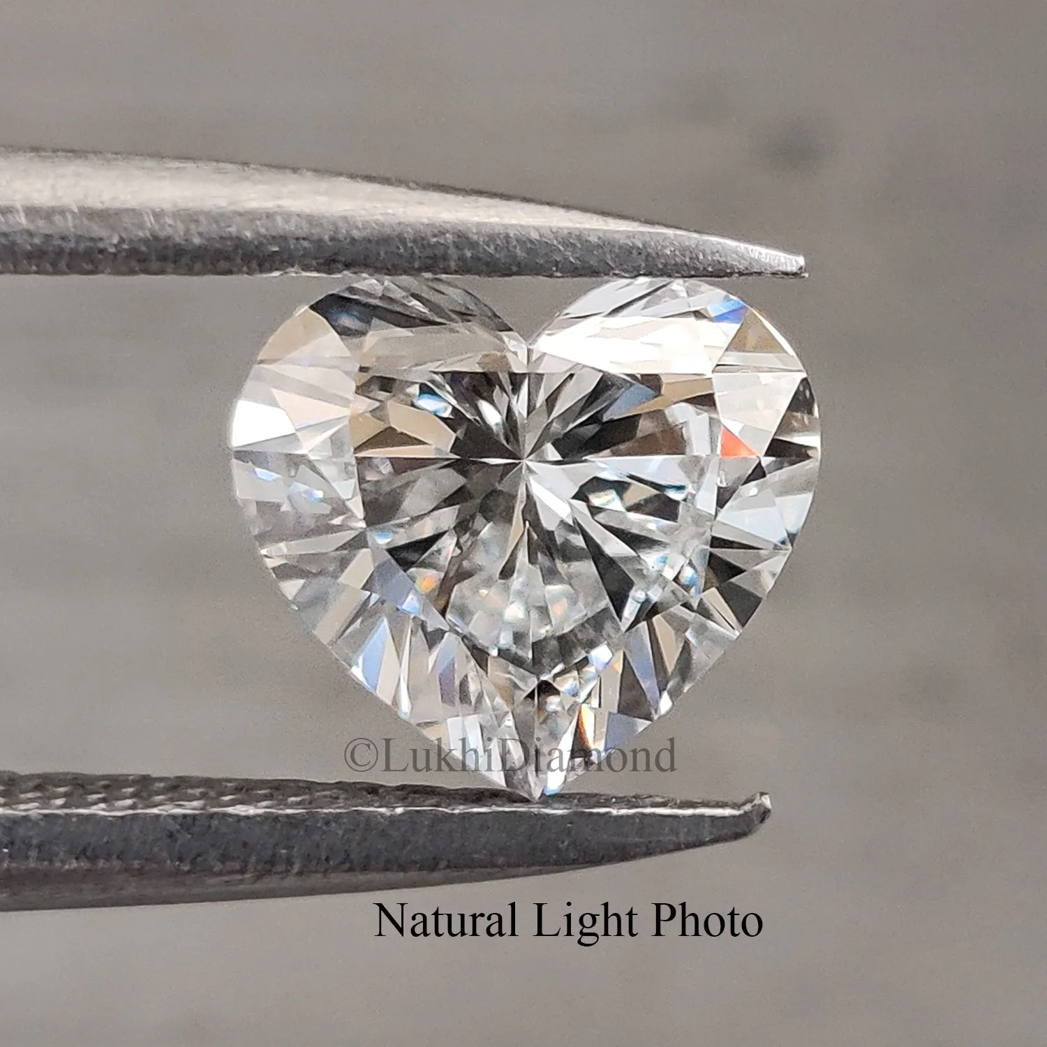 IGI Certified 1 Ct, 1.5 Ct, 2 Ct, 2.5 Ct, 3 Ct Heart Brilliant Cut Lab Grown Diamond Lab Created Loose Diamond for Engagement Ri