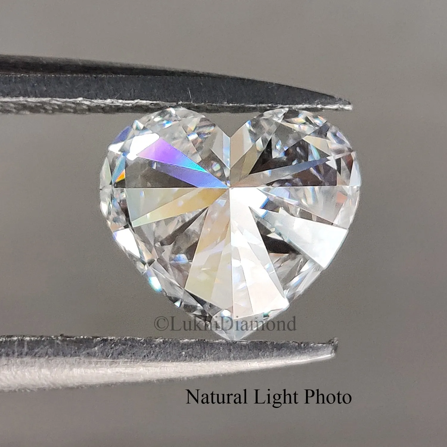 IGI Certified 1 Ct, 1.5 Ct, 2 Ct, 2.5 Ct, 3 Ct Heart Brilliant Cut Lab Grown Diamond Lab Created Loose Diamond for Engagement Ri