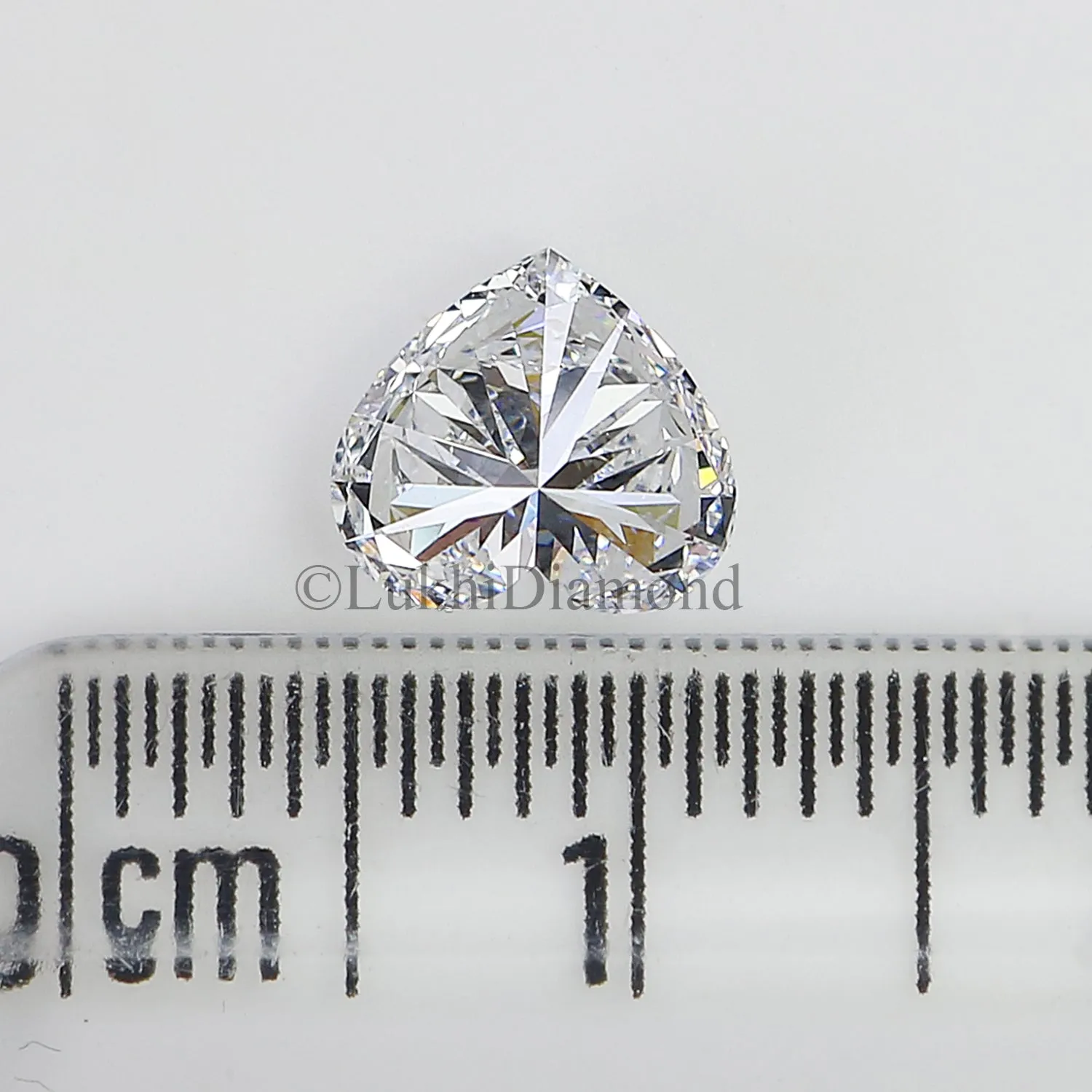 IGI Certified 1 Ct, 1.5 Ct, 2 Ct, 2.5 Ct, 3 Ct Heart Brilliant Cut Lab Grown Diamond Lab Created Loose Diamond for Engagement Ri