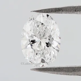 IGI Certified 1 Ct, 1.5 Ct, 2 Ct, 2.5 Ct, 3 Ct Oval Brilliant Cut Lab Grown Diamond Lab Created Loose Diamond for Engagement Rin