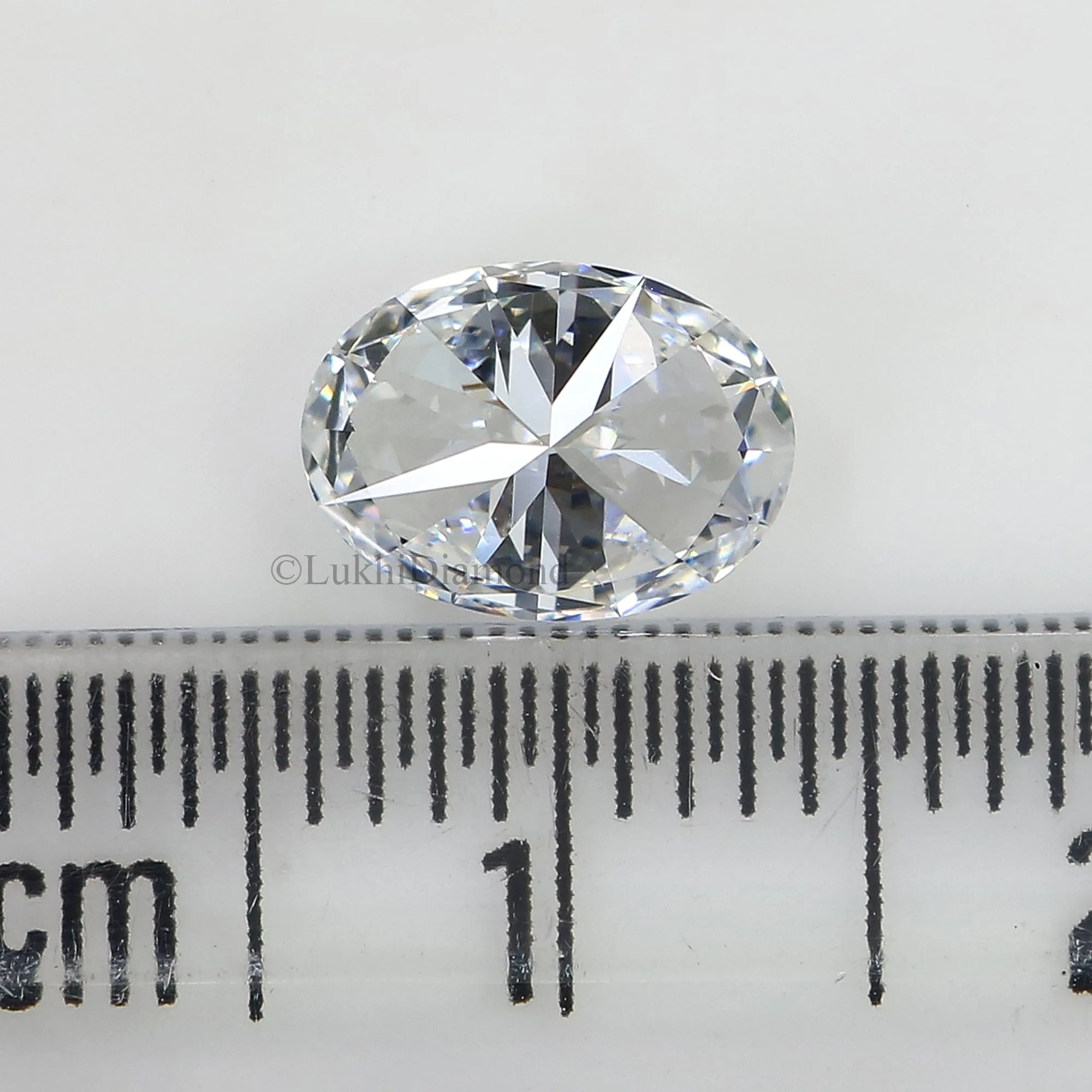 IGI Certified 1 Ct, 1.5 Ct, 2 Ct, 2.5 Ct, 3 Ct Oval Brilliant Cut Lab Grown Diamond Lab Created Loose Diamond for Engagement Rin