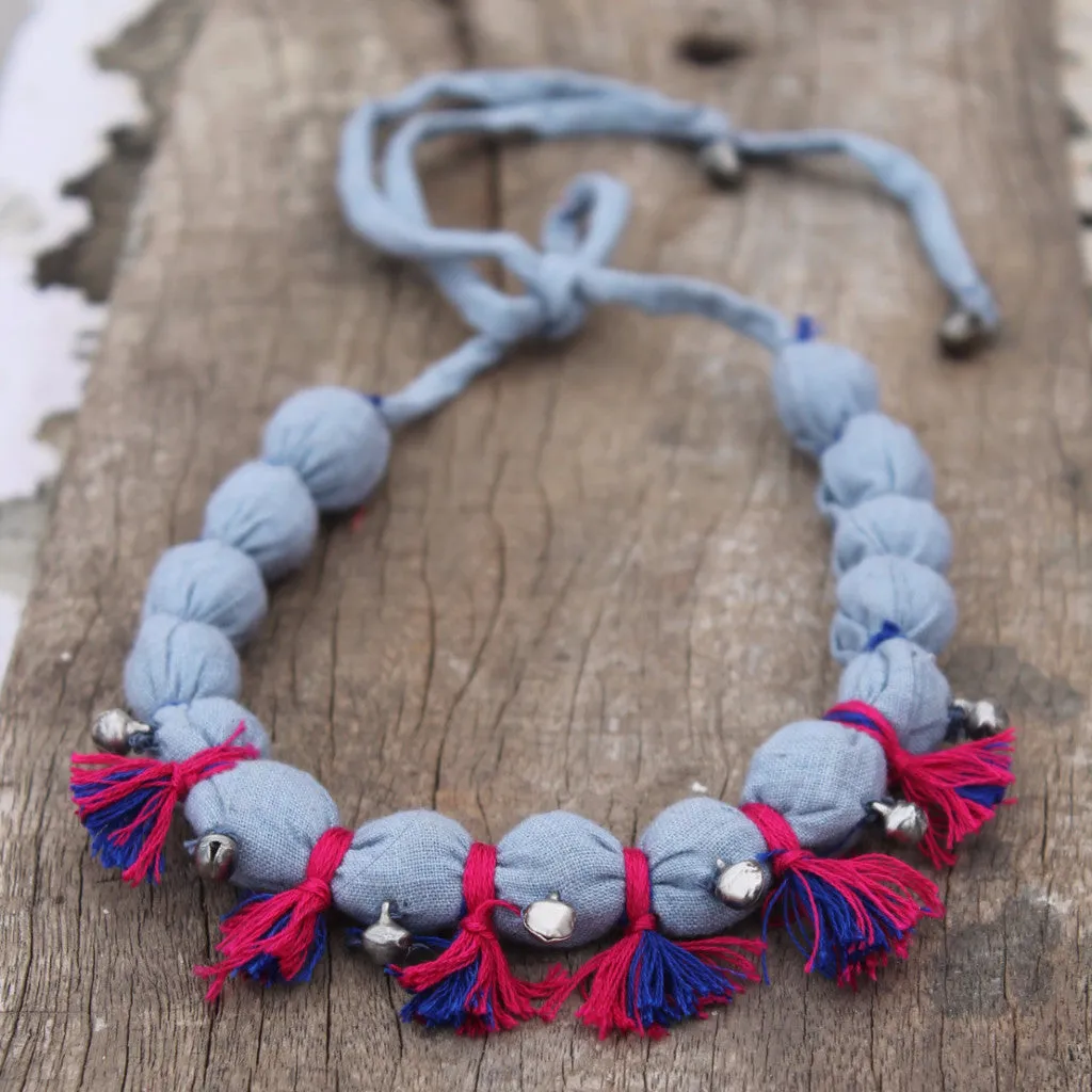 Jhanjher grey Necklace necklace