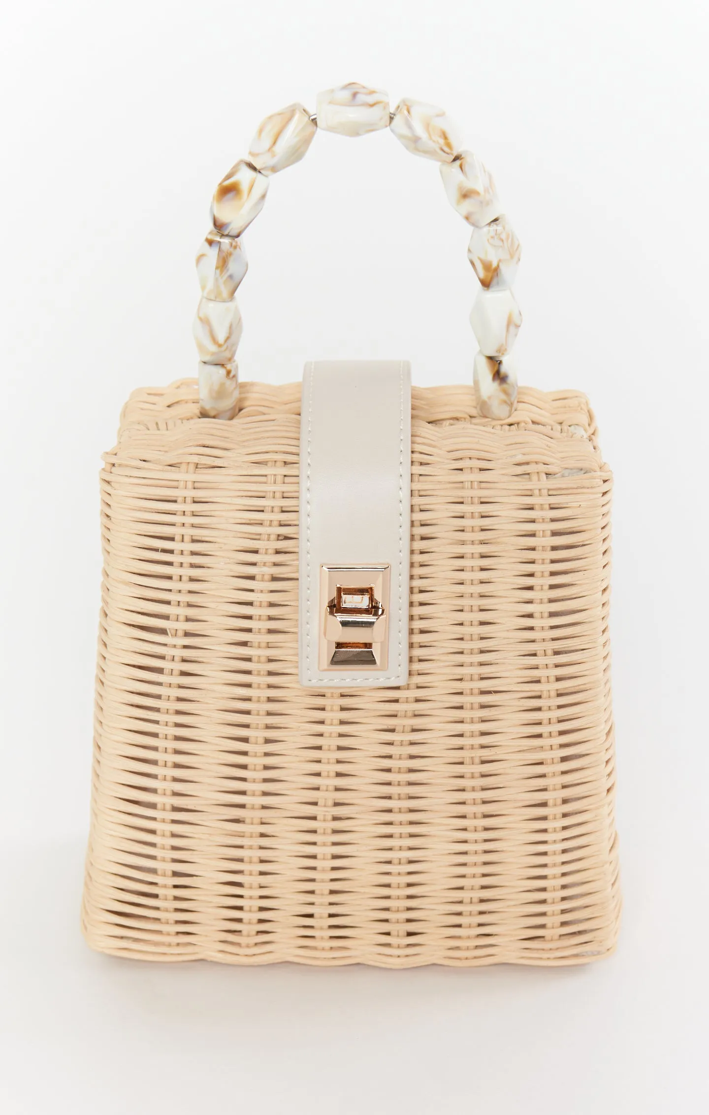 Jordie Straw Bag ~ Natural