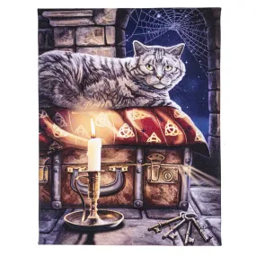 Keeper of Secrets Cat Canvas Print by Lisa Parker