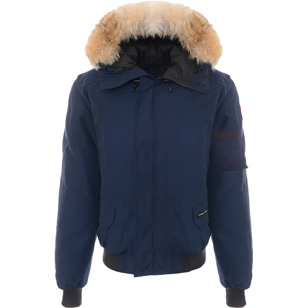 Mens Canada Goose Chilliwack Bomber Jacket in Navy