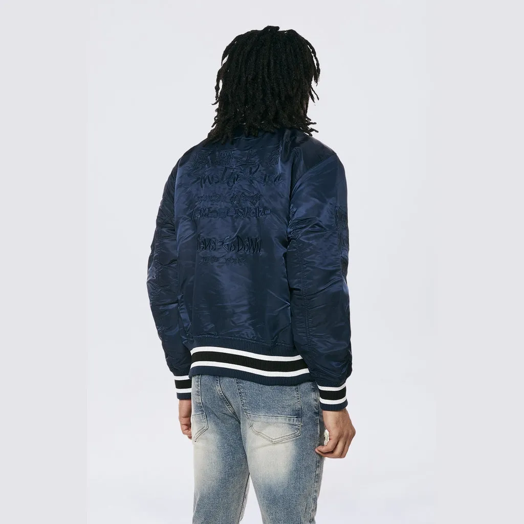 Men's MA1 Bomber Jacket Navy - Online Exclusive