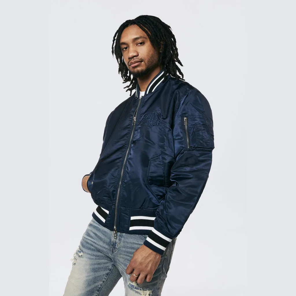 Men's MA1 Bomber Jacket Navy - Online Exclusive