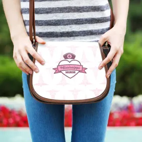 Mississippi Nurse Saddle Bag Pink