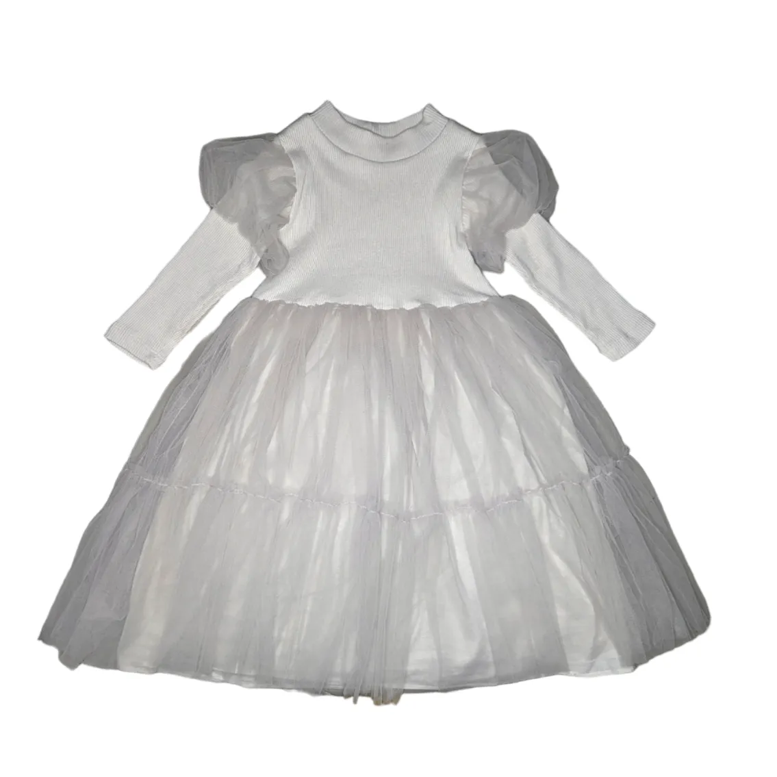 Monbebe Ribbed Tutu Dress