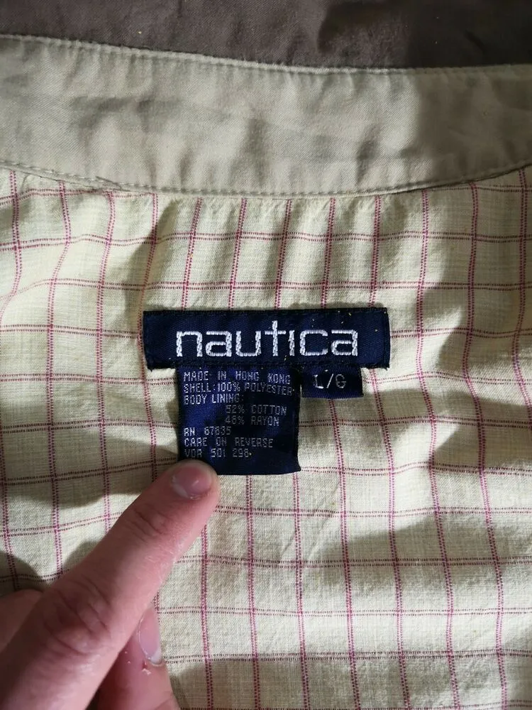 Nautica Harrington Bomber jacket - Size Large