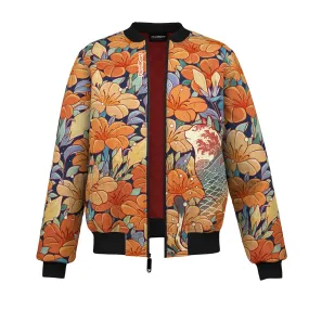 Neko Flowers Bomber Jacket