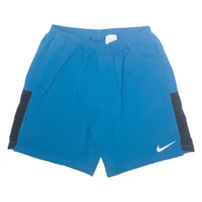 NIKE Mens Sports Shorts Blue XL W30