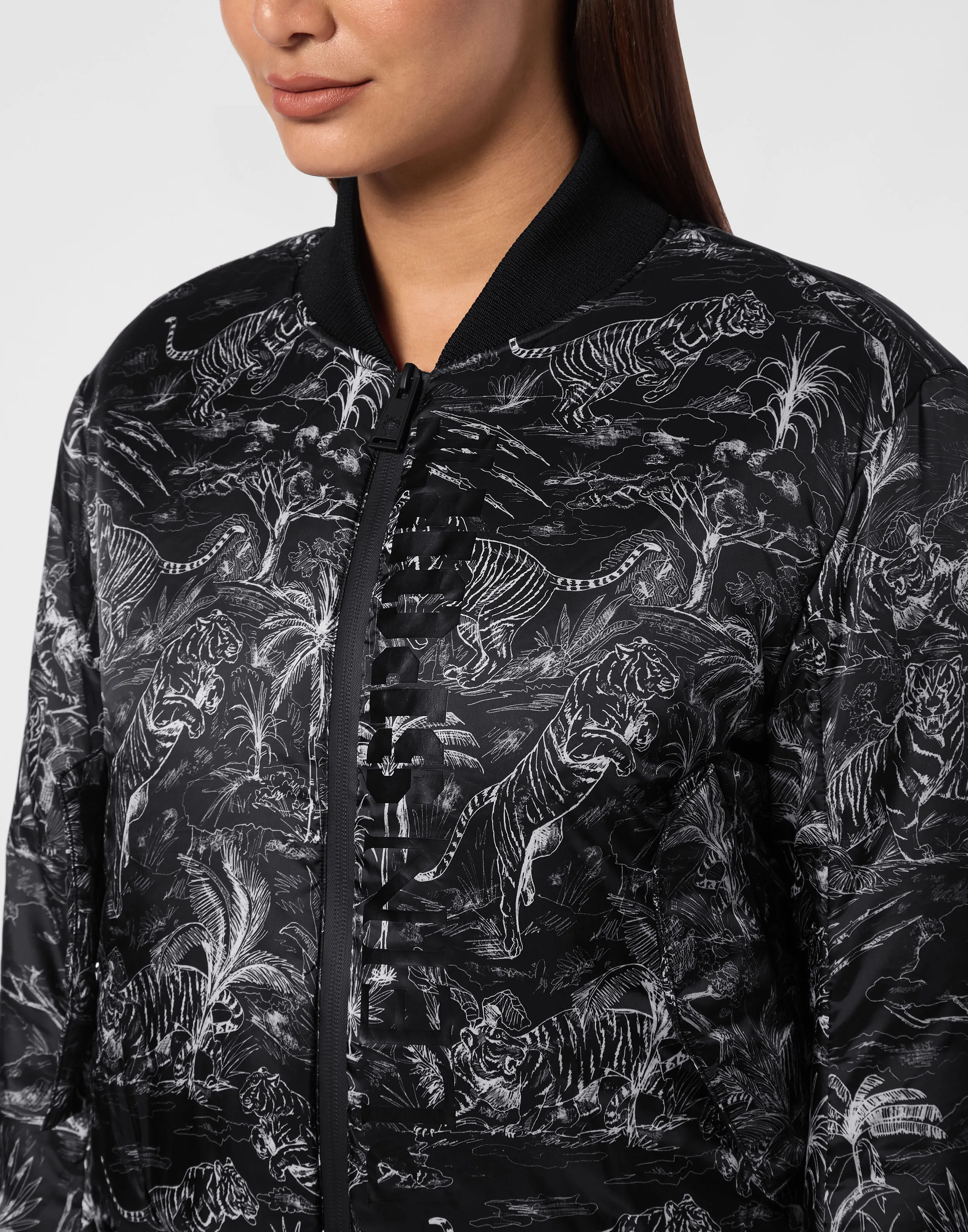 Nylon Bomber Toile