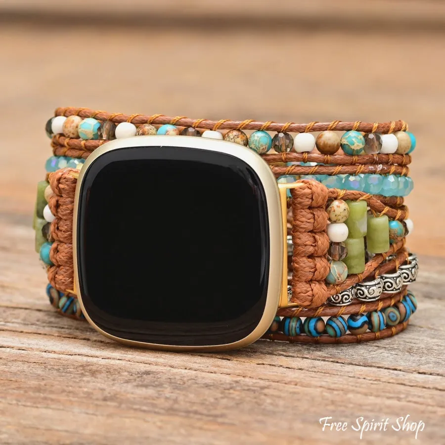 Ocean Punk Bead Fitbit Watch Band