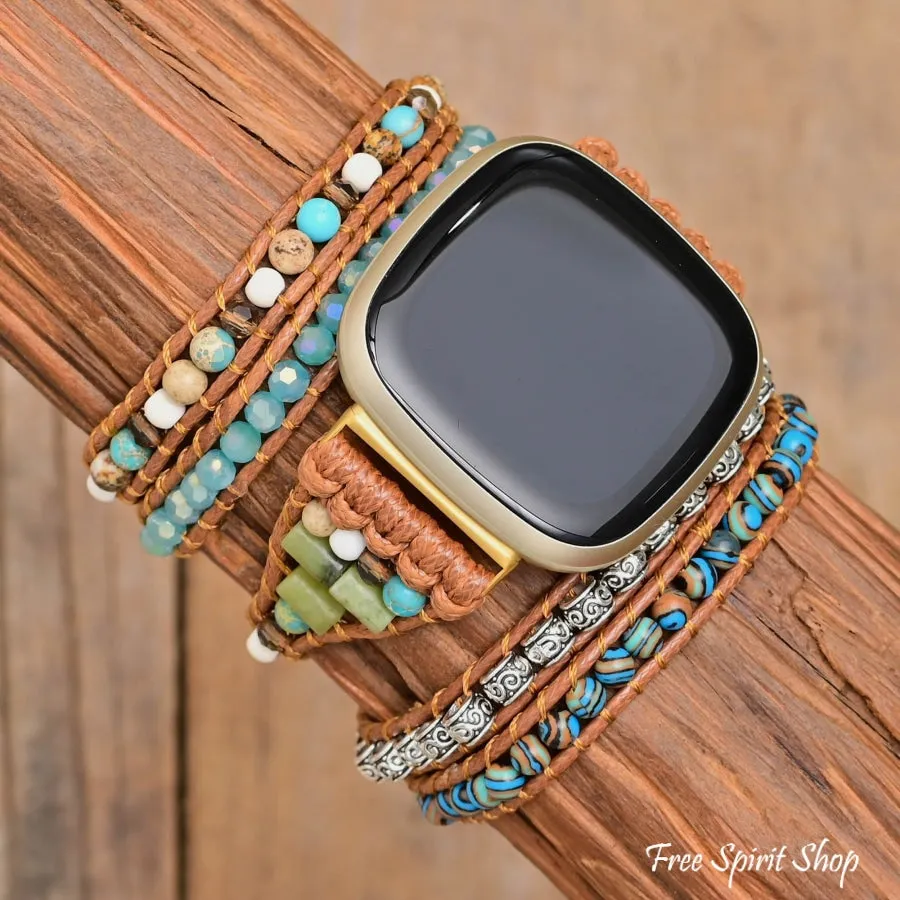 Ocean Punk Bead Fitbit Watch Band