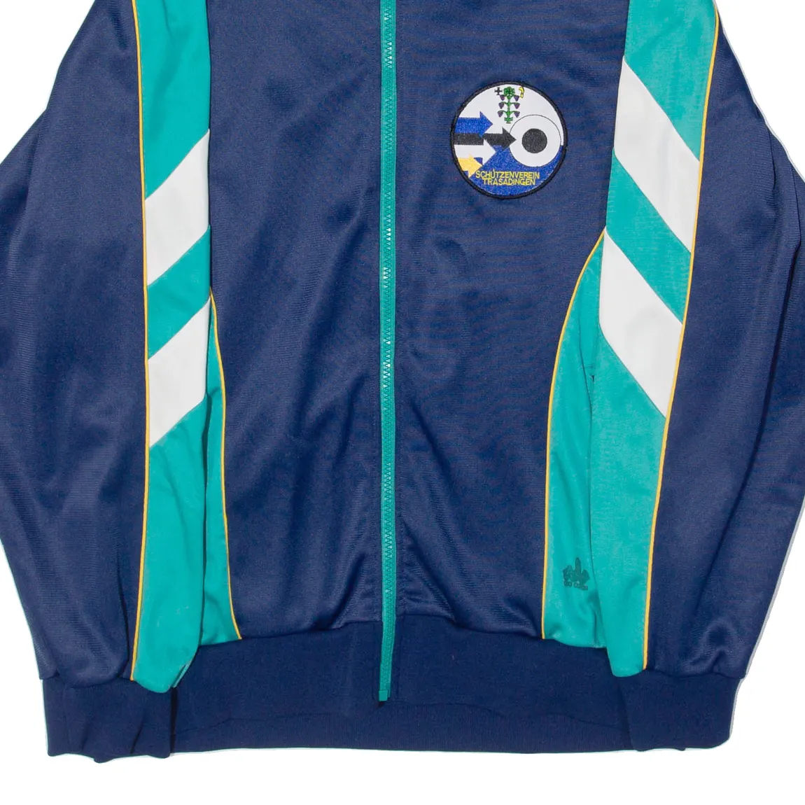 ODO OLTON German Shooting Sports Mens Track Jacket Blue Colourblock XL