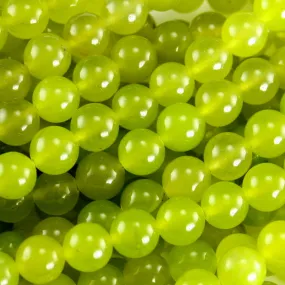 Olive Jade Round 6mm